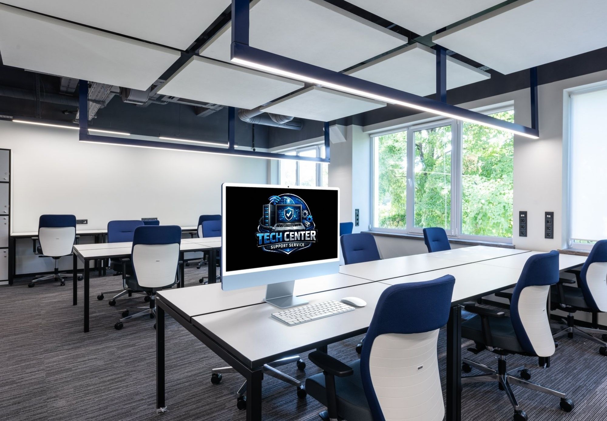 Computer IT Support and Hardware Maintenance Setup