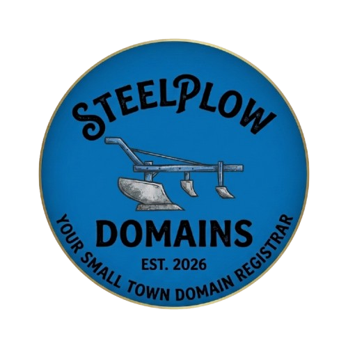 SteelPlow Domains Logo